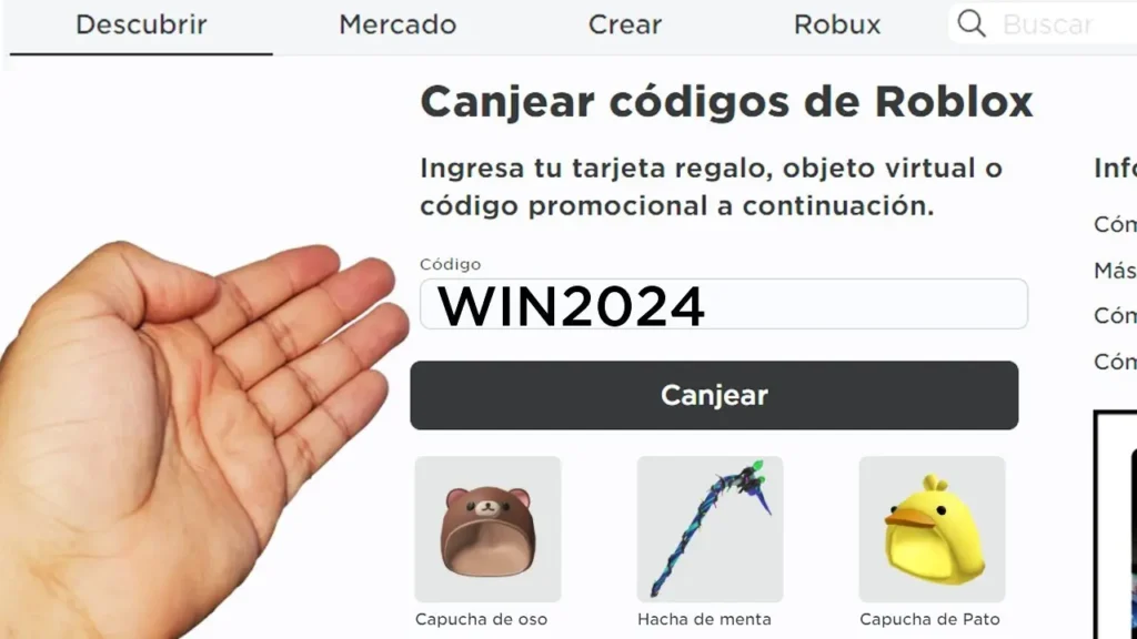 tutorial para canjear promocodes de roblox