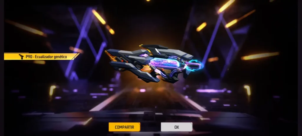 P90 Ecualizador Genético en Free Fire